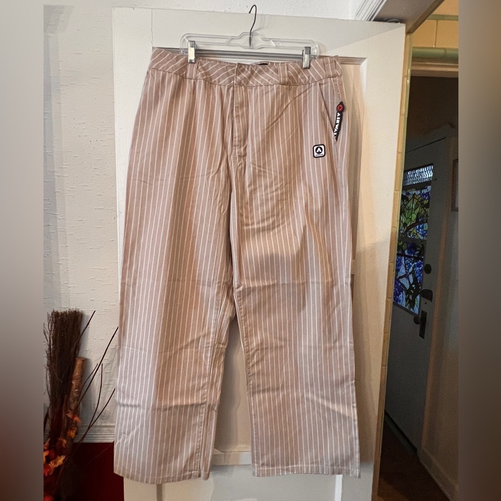 Forever 21 x Airwalk wide leg striped pant
